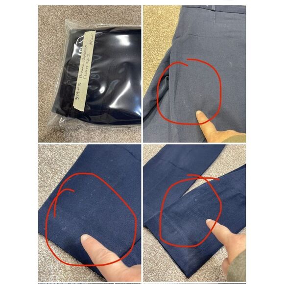 Banana Republic womens Sloan business casual pants sz 2 blue minimalist trouser - Picture 12 of 12